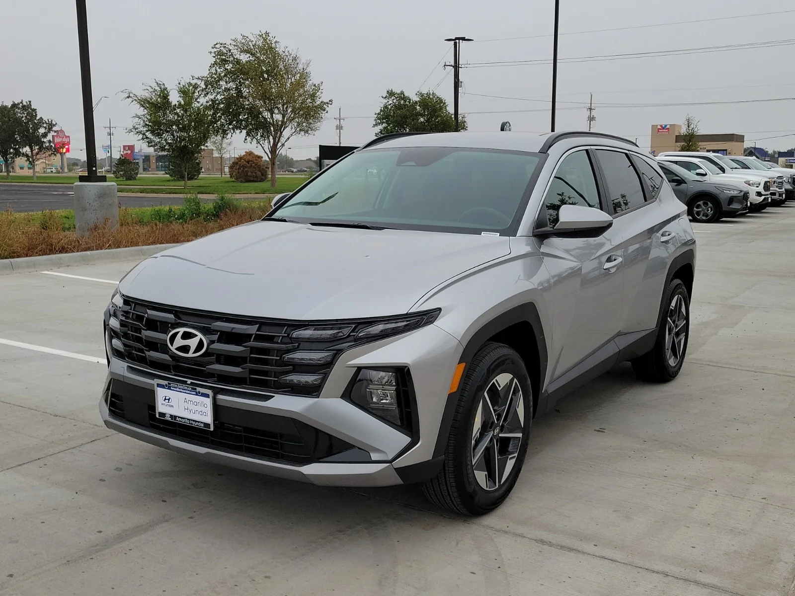 New 2026 Shimmering Silver Hyundai SEL 4dr All-Wheel Drive image 1
