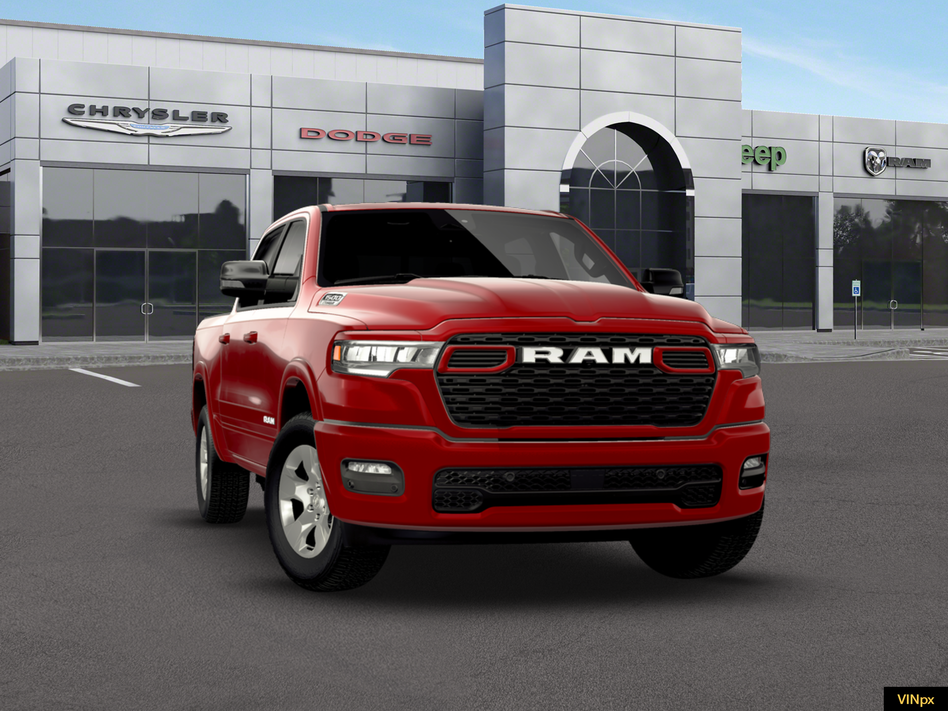 New 2026 Molten Red Pearl-Coat Exterior Paint RAM  image 16