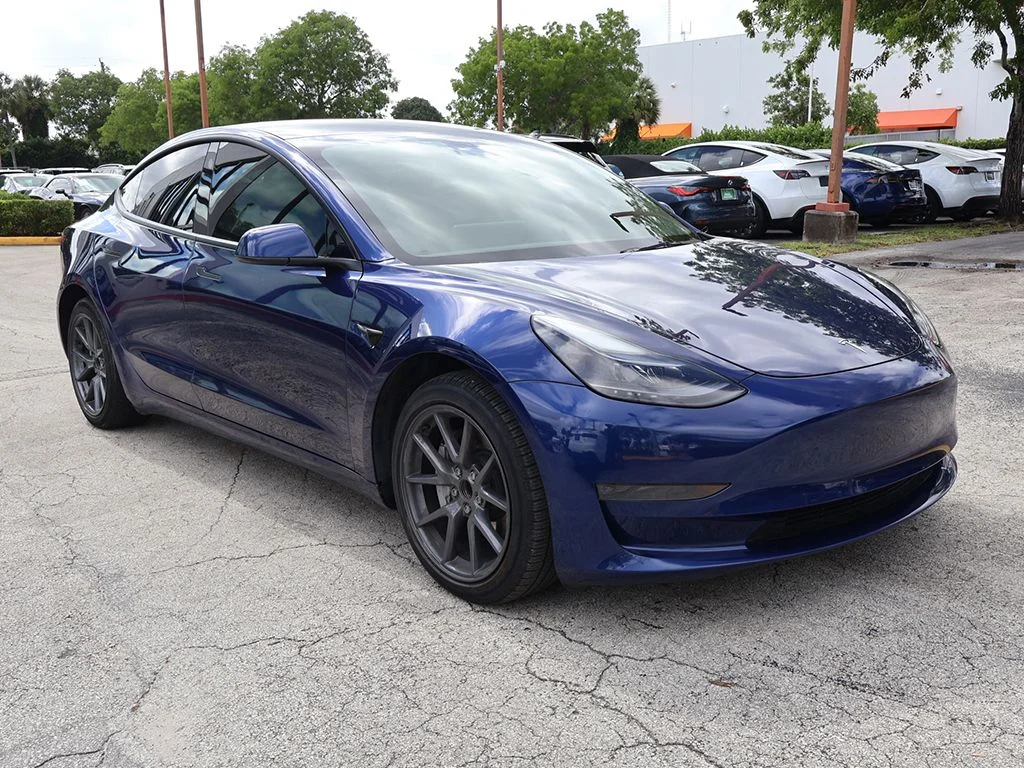 Used 2023 Blue Tesla Base image 52