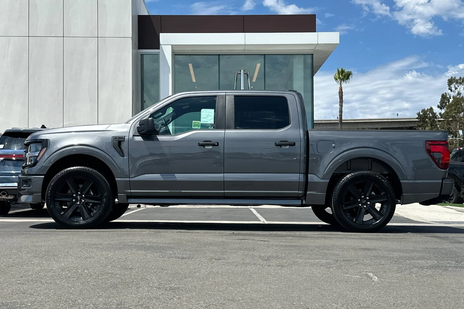 New 2026 Carbonized Gray Metallic Ford Lobo with Leather image 6