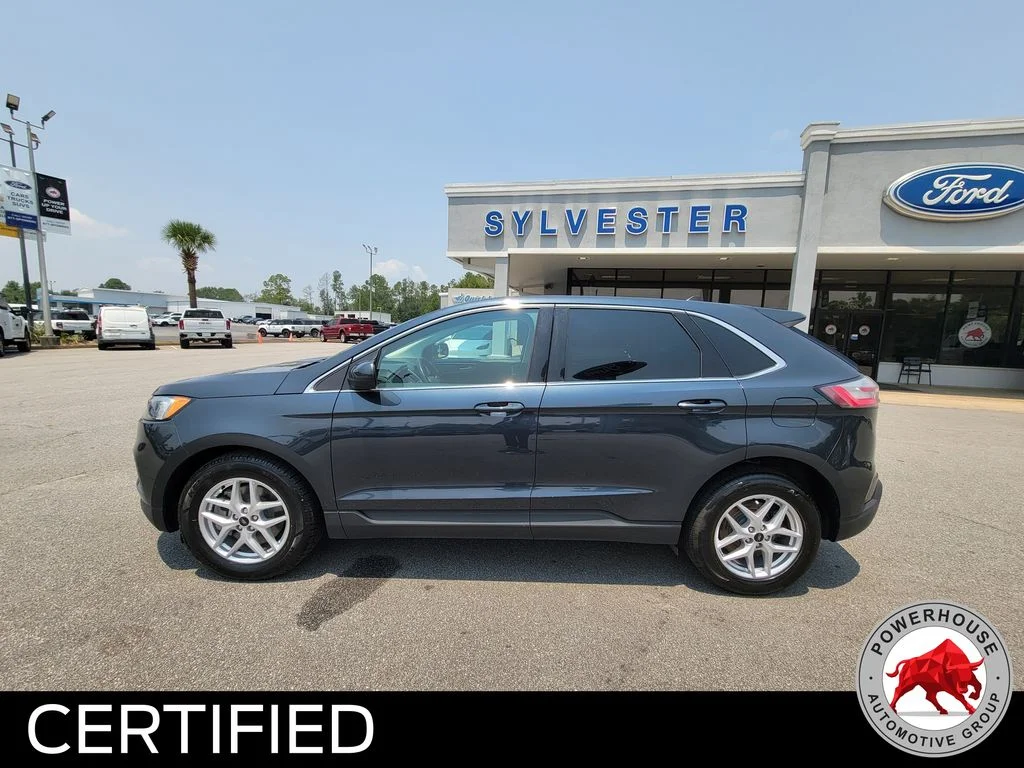 Used 2024 Blue Ford SEL image 2
