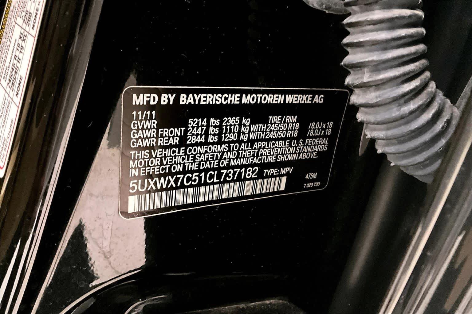Used 2012 Black Sapphire Metallic BMW 35i image 31