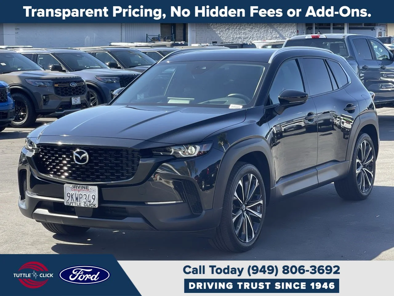 Certified Used 2024 Jet Black Mica Mazda 2.5 S Premium Plus Package image 3