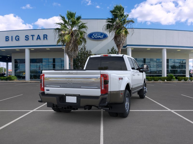 New 2026 Star White Metallic Tri-Coat Ford F-350® King Ranch® image 8