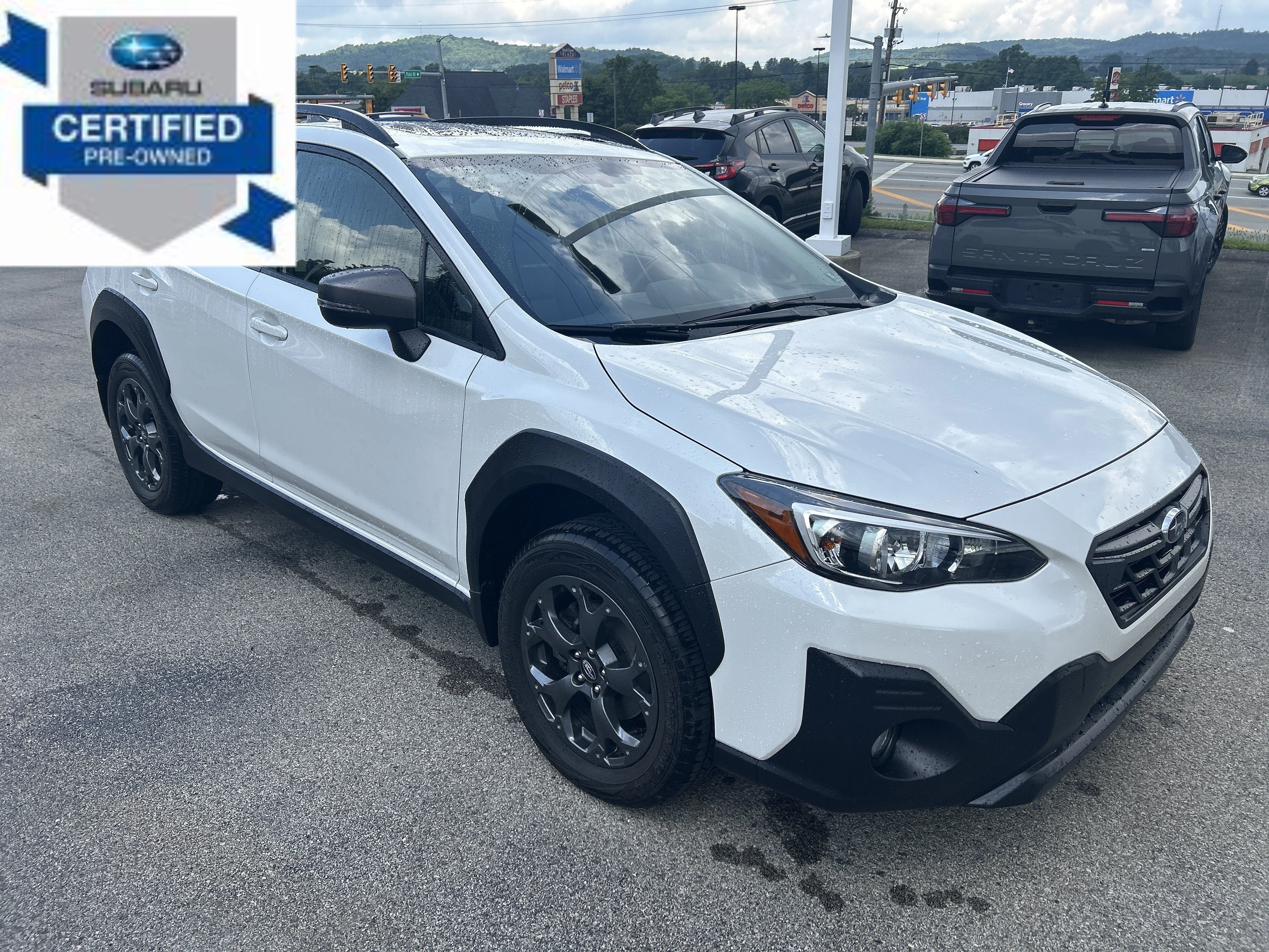 Certified Used 2023 Crystal White Pearl Subaru Sport image 1