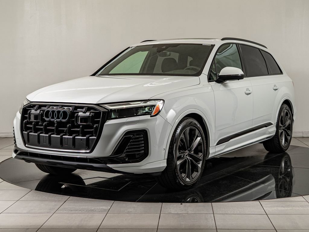 Used 2025 Glacier White Metallic Audi 55 Premium Plus image 1