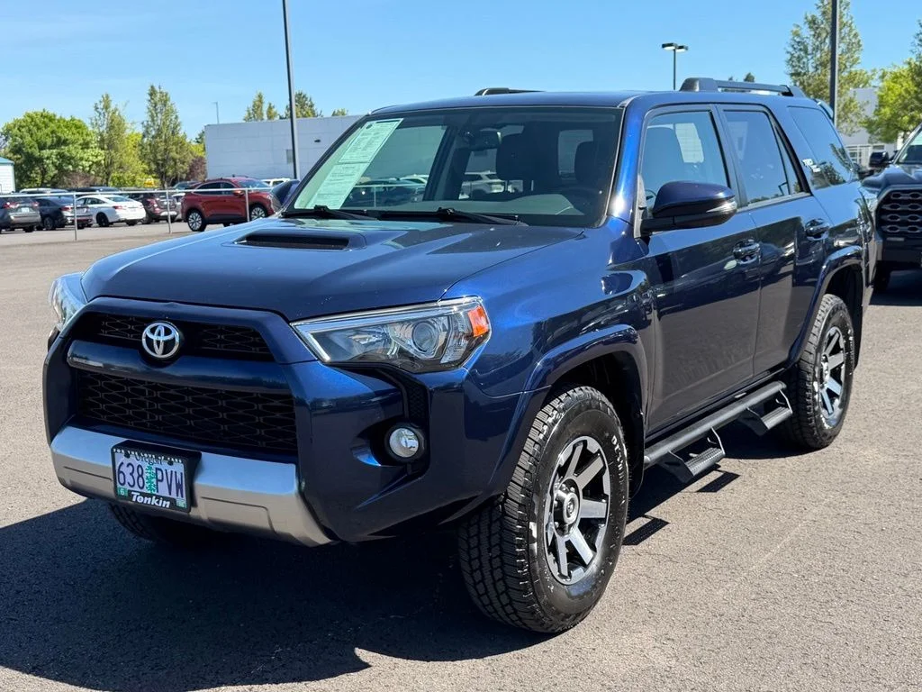 Used 2019 Nautical Blue Metallic Toyota TRD Off-Road Premium image 4