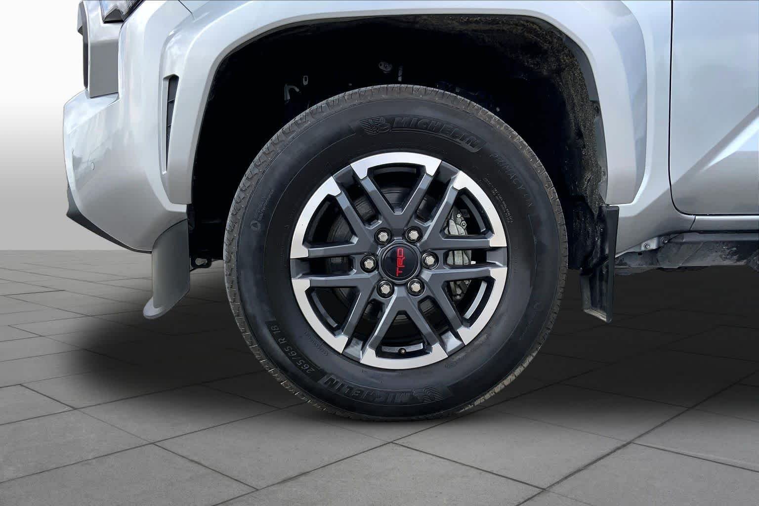 Used 2024 Celestial Silver Metallic Toyota TRD Sport image 11