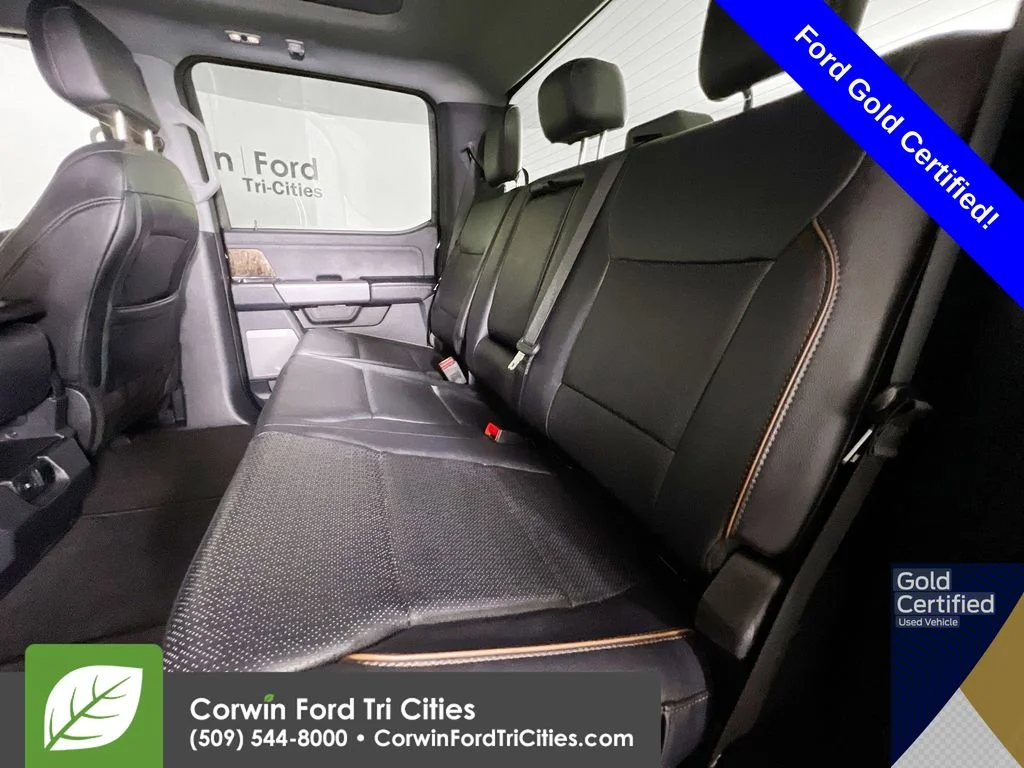 Certified Used 2025 Agate Black Metallic Ford Lariat image 28