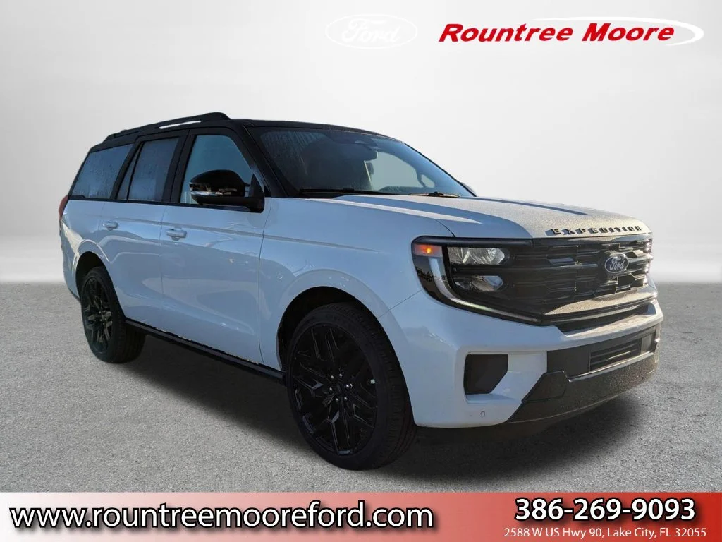 New 2027 Star White Metallic Tri-Coat Ford Platinum image 1