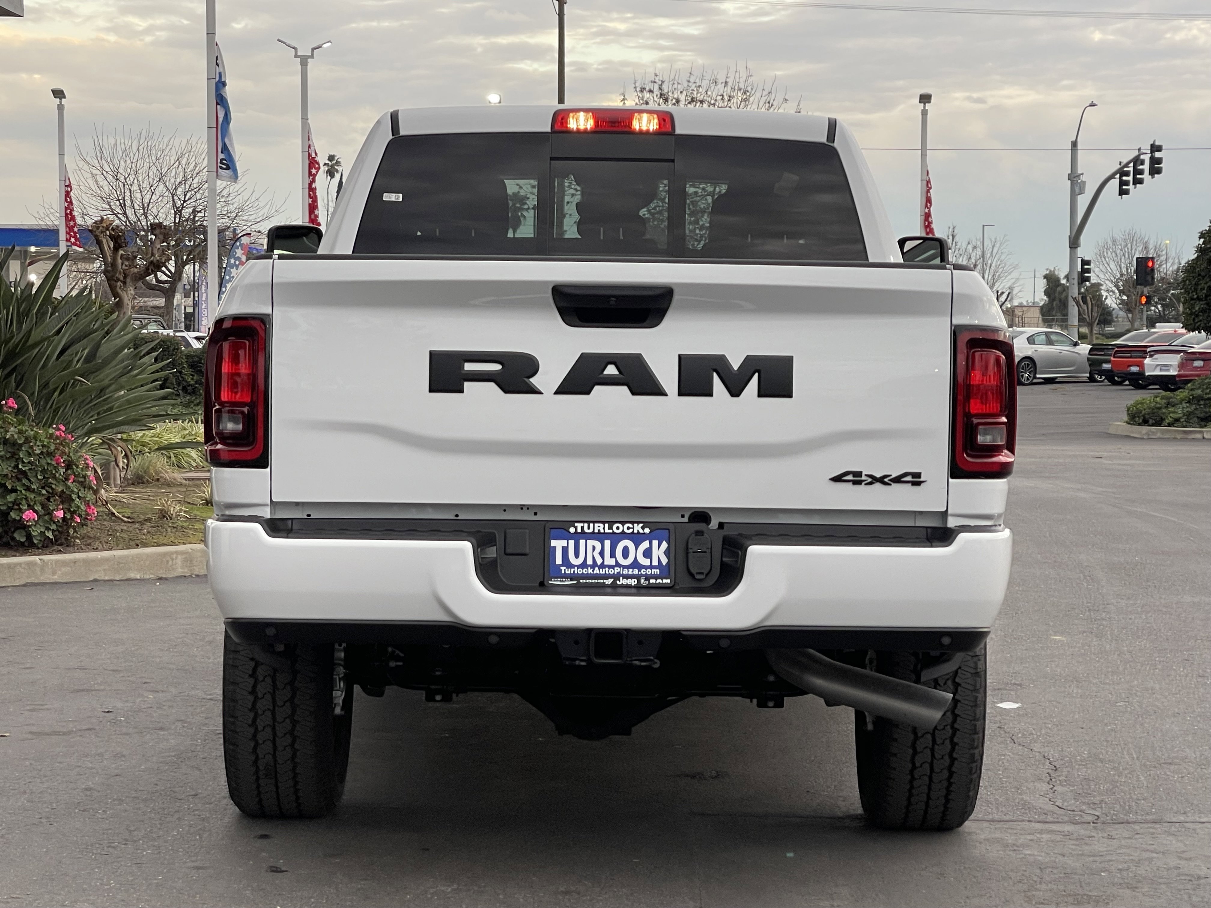 New 2026 Bright White Clear-Coat Exterior Paint RAM Tradesman image 8