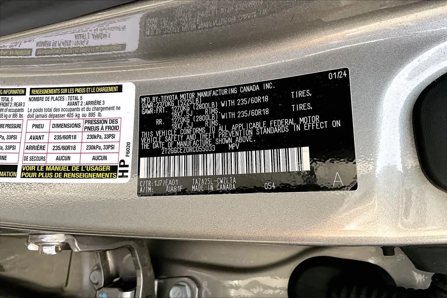 Certified Used 2024 Atomic Silver Lexus Premium image 37
