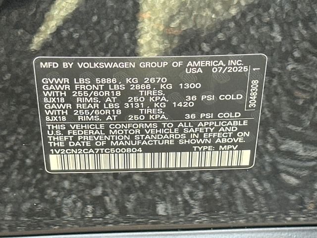 2026 Volkswagen Atlas Atlas Peak Edition - Photo 36