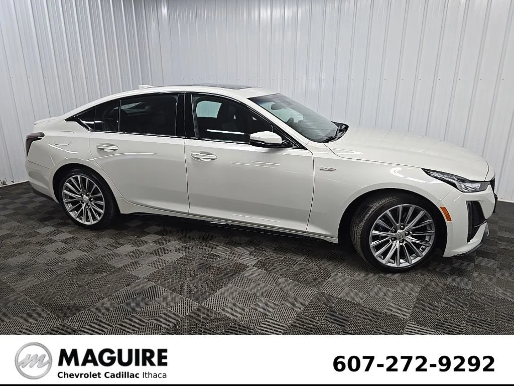 Used 2023 White Cadillac V-Series image 1