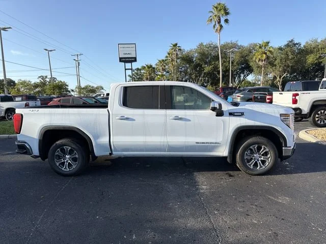 New 2026 Glacier White Tricoat GMC SLT image 3