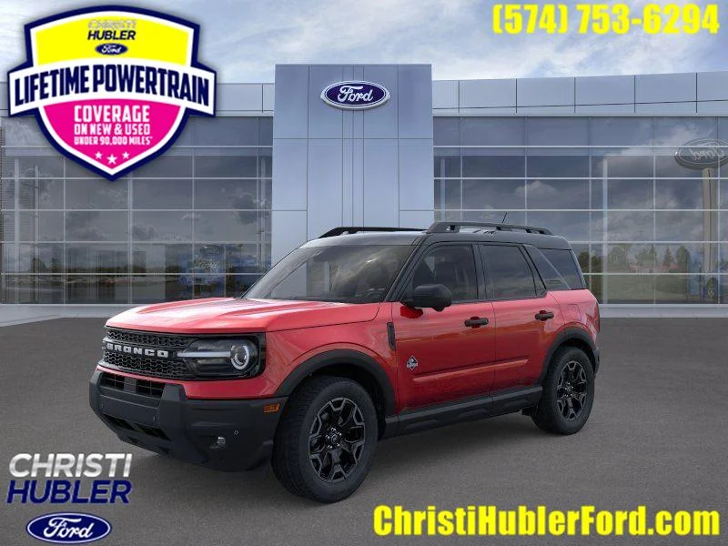 New 2026 Ruby Red Metallic Tinted Clearcoat Ford Outer Banks® image 1