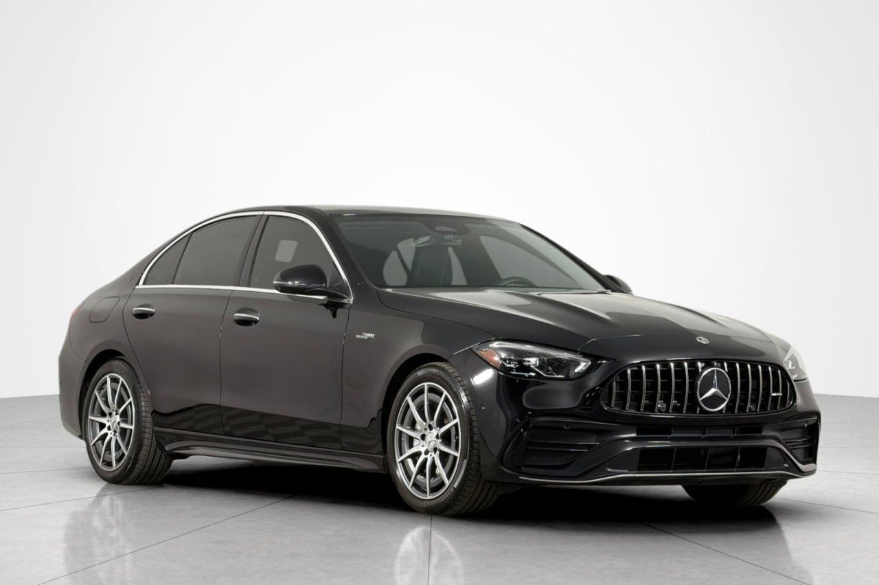 Used 2023 Black Mercedes-Benz AMG® C 43 image 7