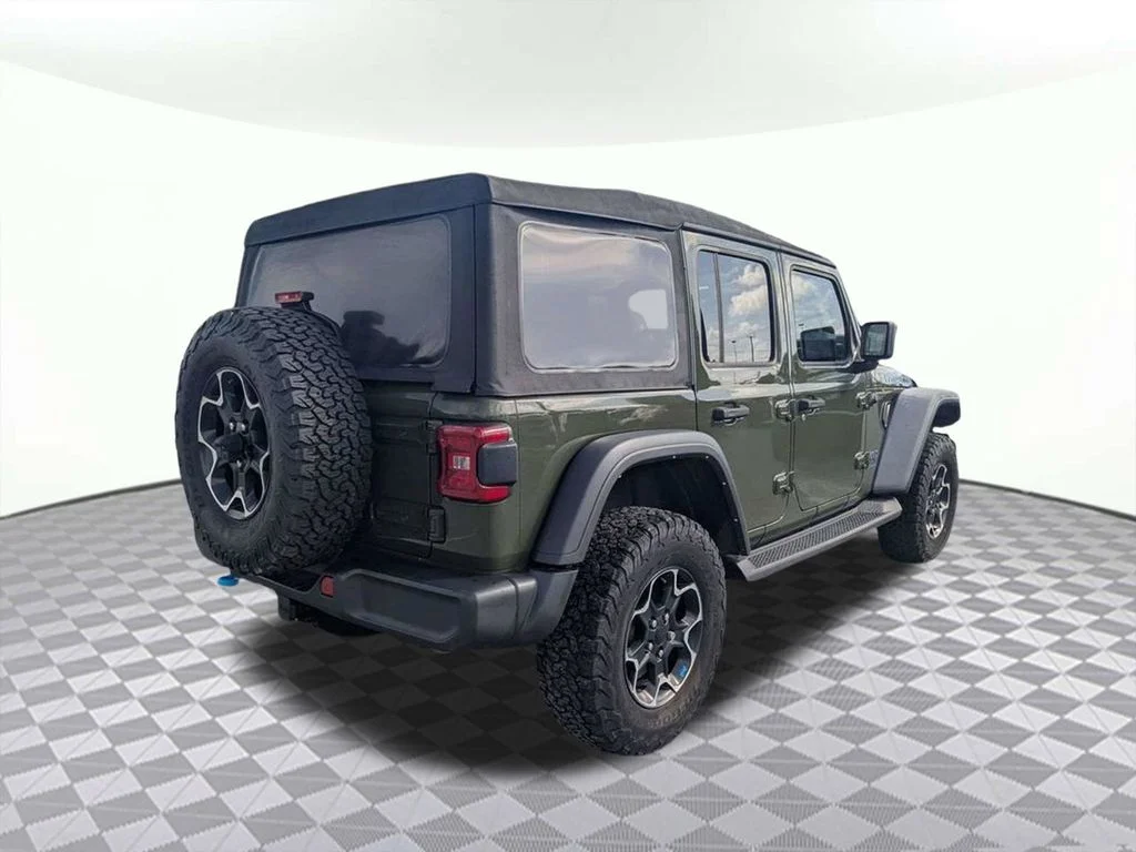 Used 2023 Green Jeep Rubicon 4xe image 3