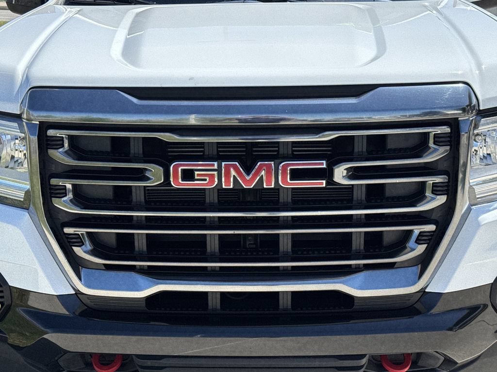 Certified Used 2022 Summit White GMC 4WD AT4 w/Leather image 11
