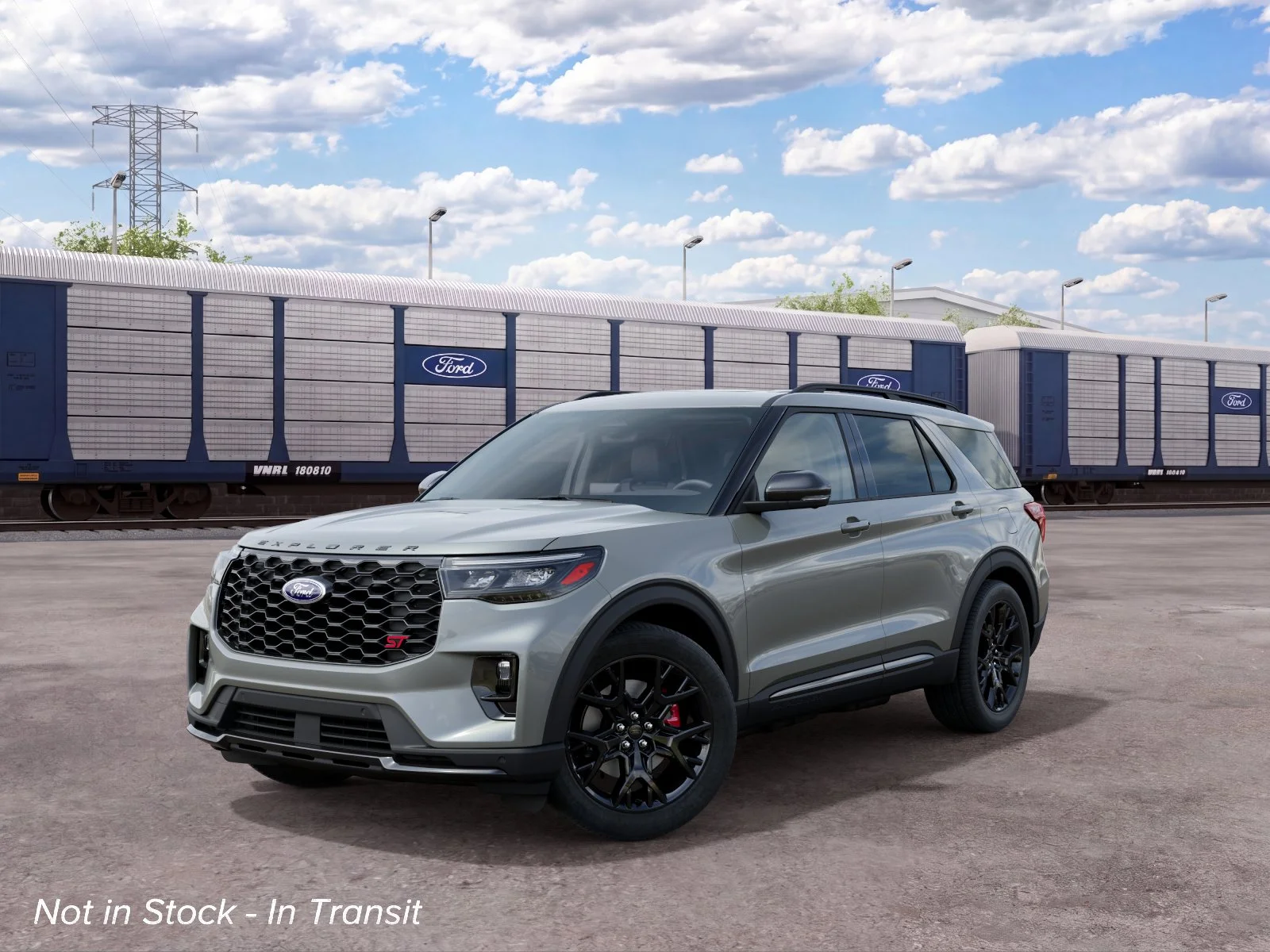New 2027 Avalanche Gray Ford ST image 2