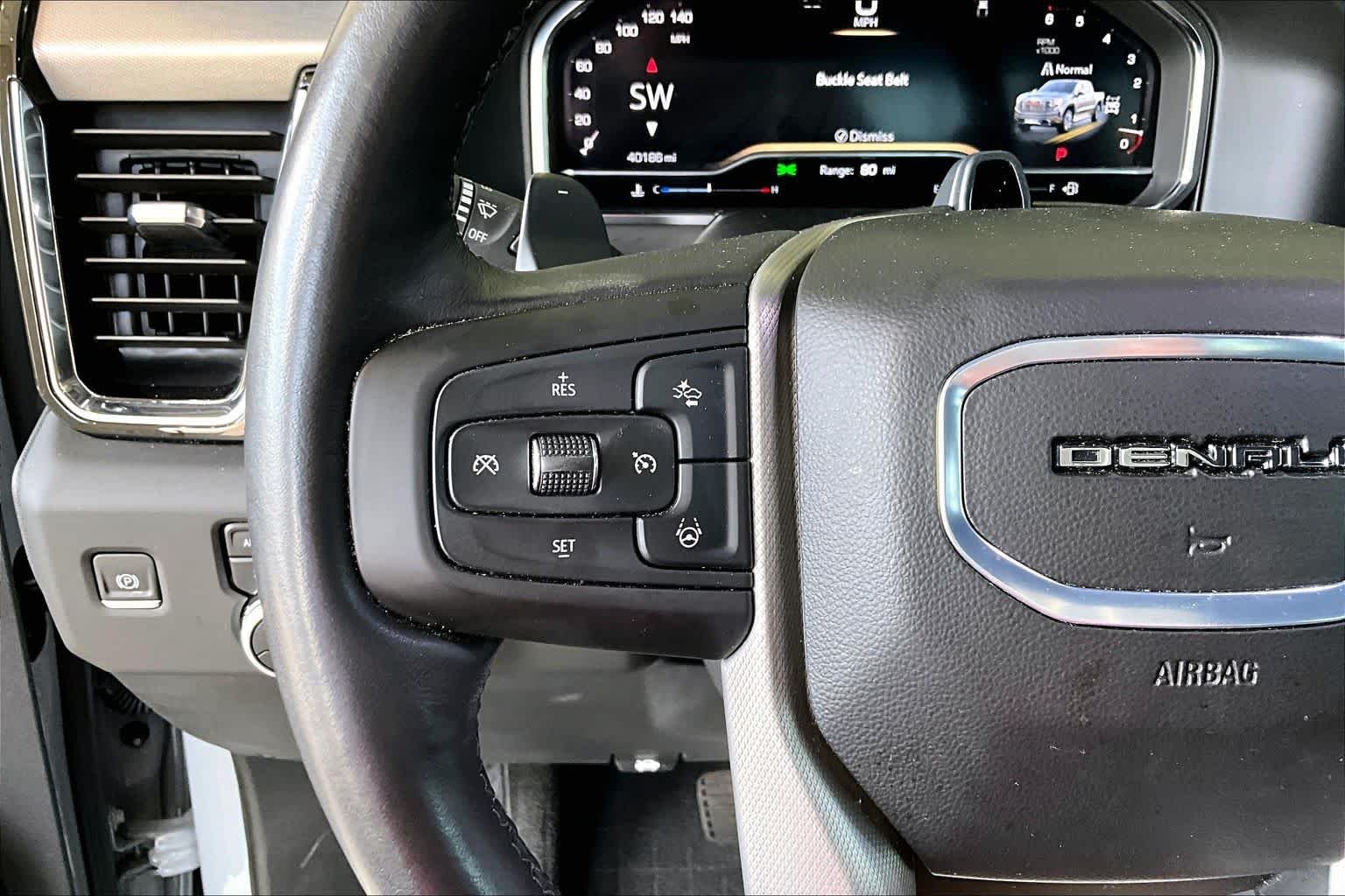 Used 2025 Thunderstorm Gray GMC Denali image 24