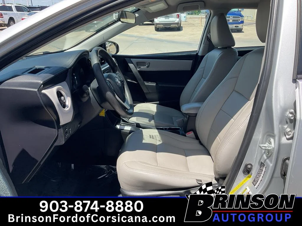Used 2018 Classic Silver Metallic Toyota LE image 23