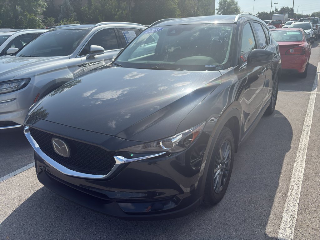 Used 2021 Jet Black Mica Mazda Touring image 2