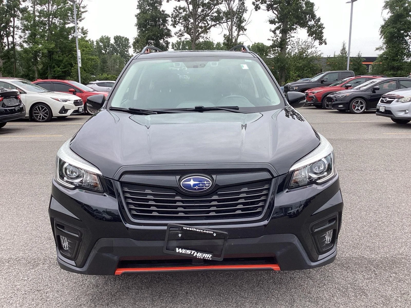 Used 2020 Crystal Black Silica Subaru Sport image 2