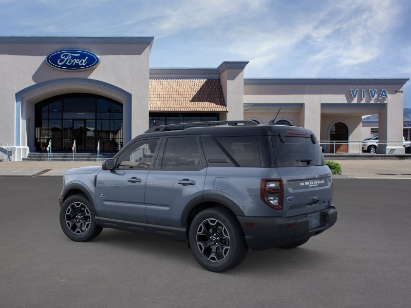 New 2025 Azure Gray Metallic Tri-Coat Ford Outer Banks® image 4
