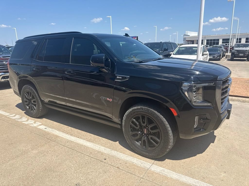 Used 2021 ONYX BLACK GMC AT4 image 4