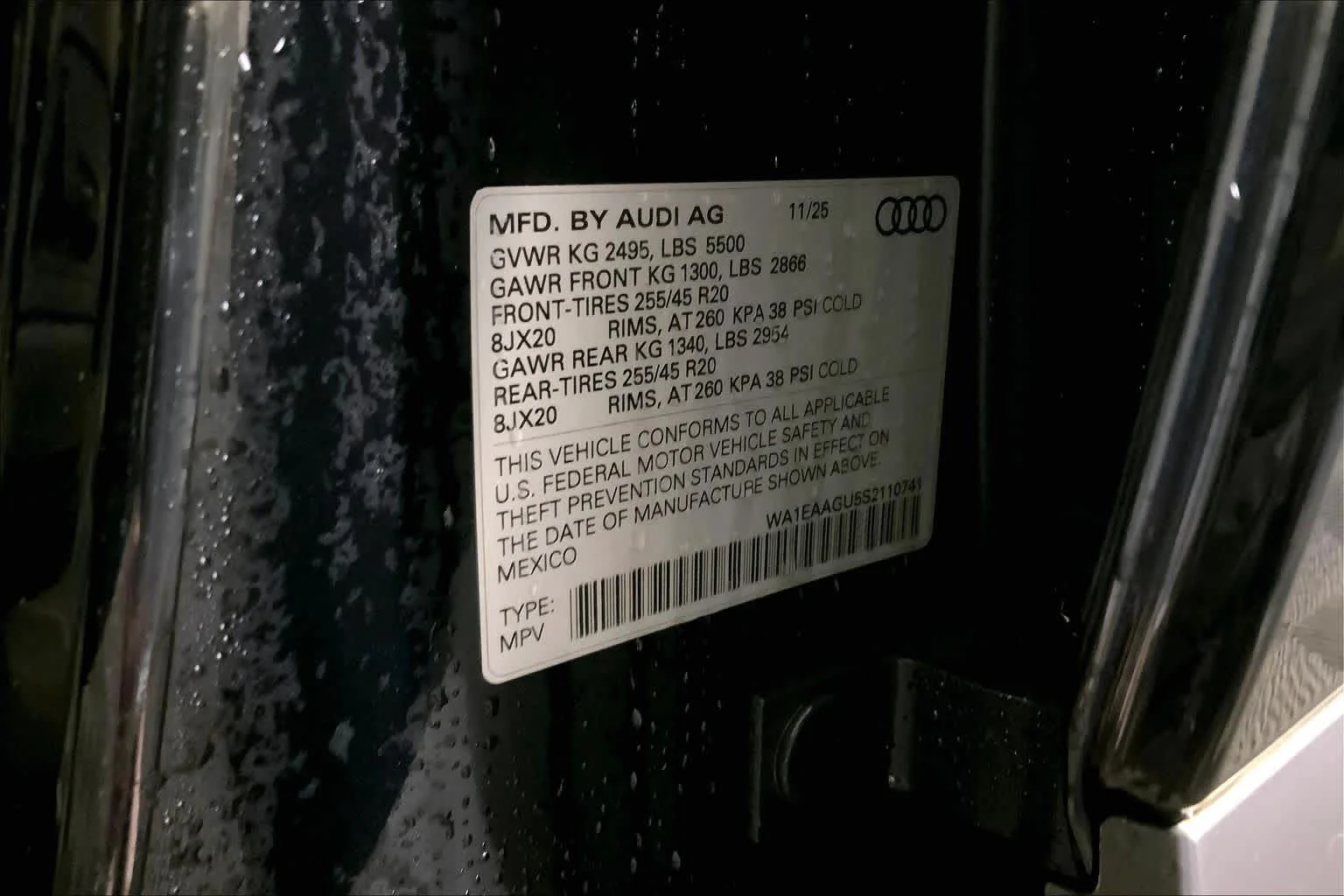 Used 2025 Mythos Black me Audi Premium Plus image 18