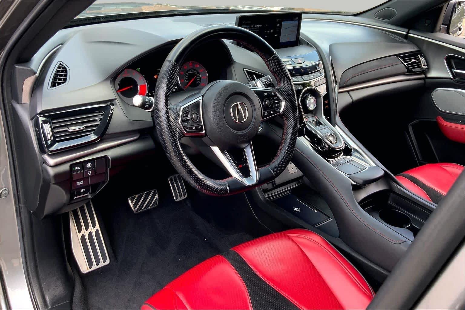 Certified Used 2022 Liquid Carbon Metallic Acura w/A-Spec Package image 18