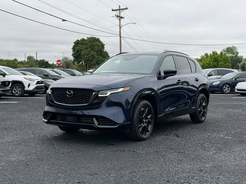 New 2026 Navy Blue Mica Mazda Preferred image 1