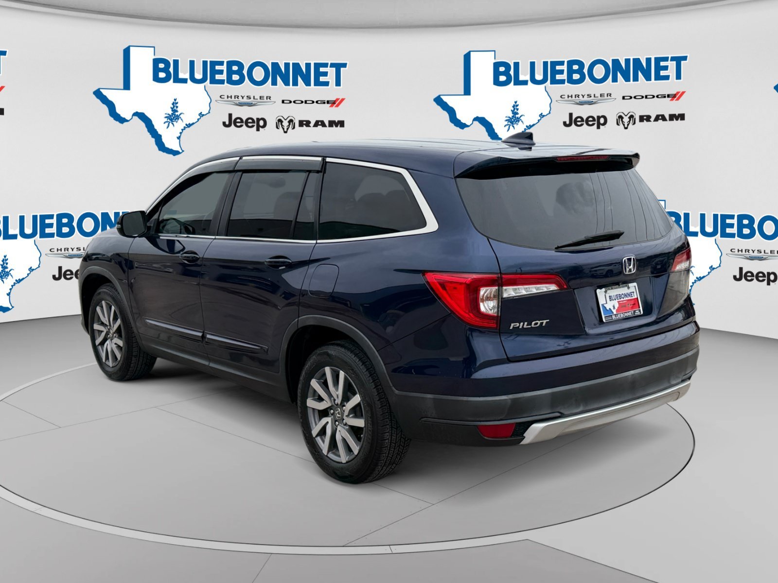 Used 2019 Blue Honda EX image 7