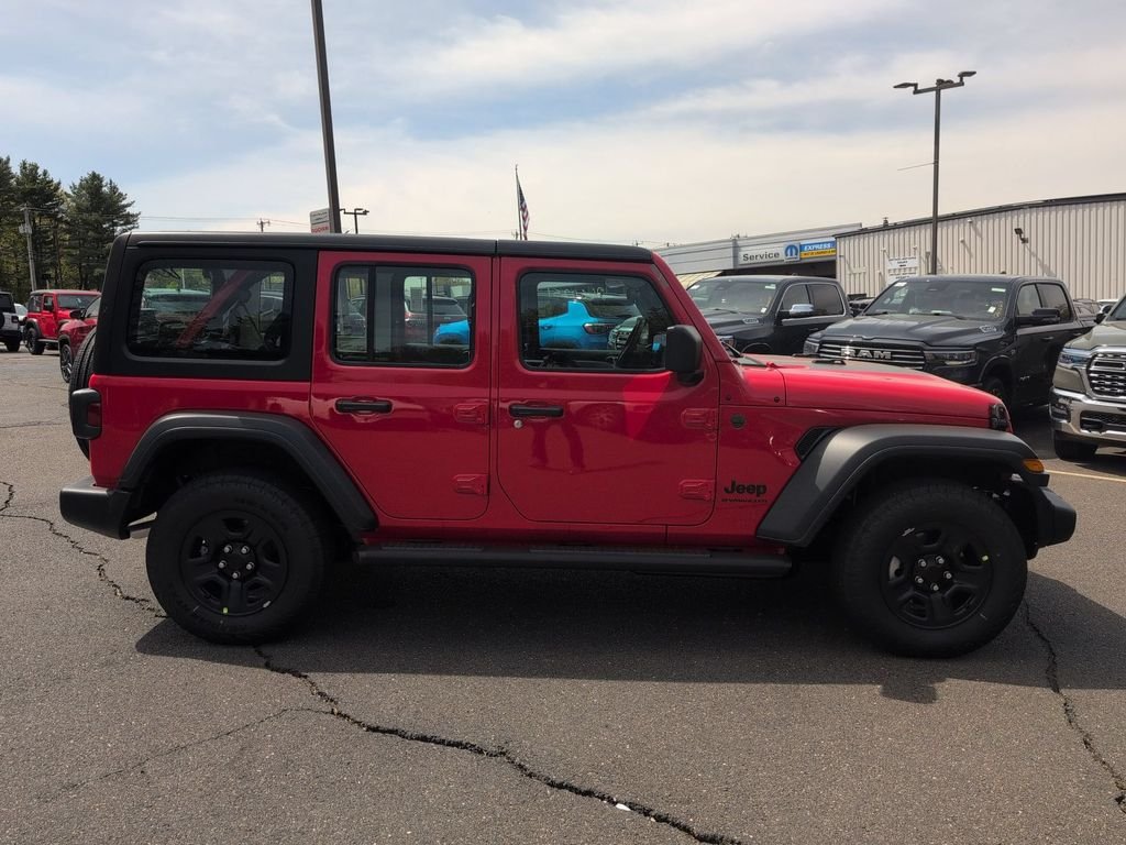 New 2026 Firecracker Red Clear-Coat Exterior Paint Jeep Sport image 2