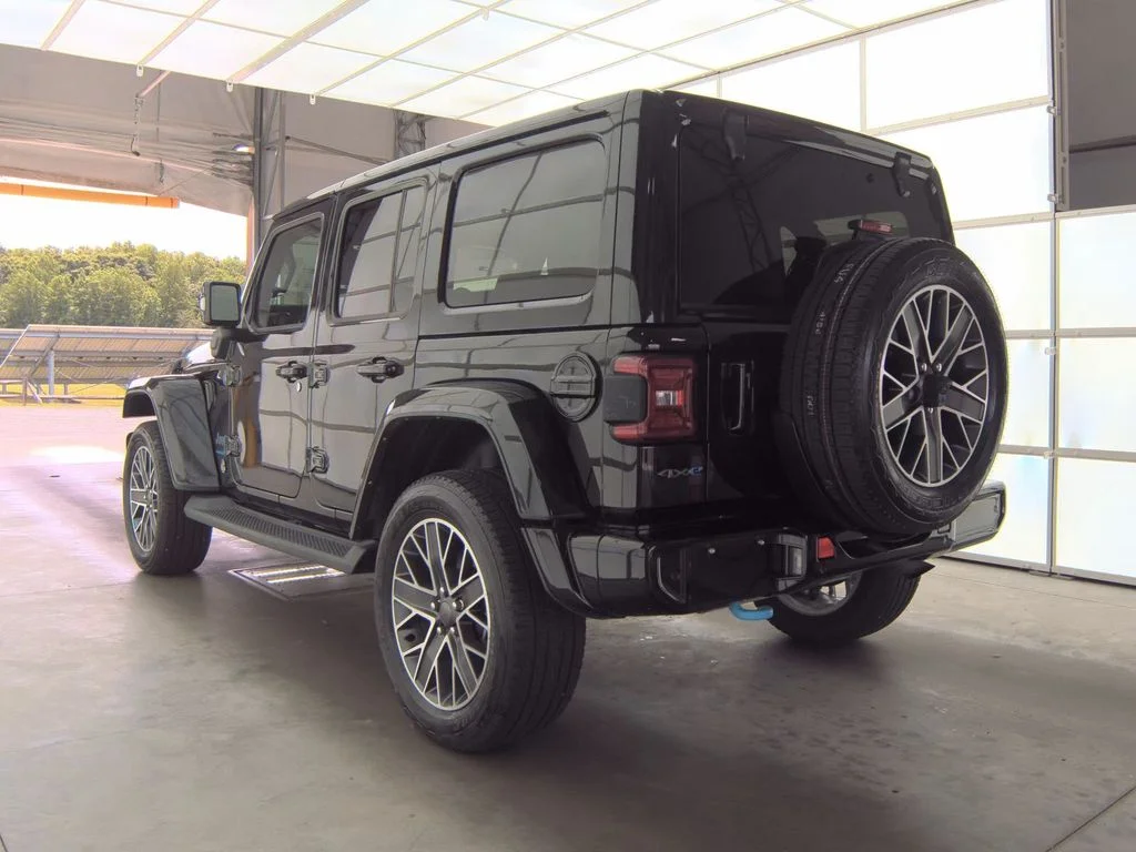 Used 2023 Black Jeep Sahara 4xe image 4