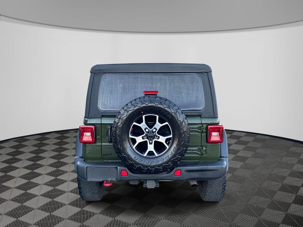 Used 2021 Green Jeep Rubicon image 6