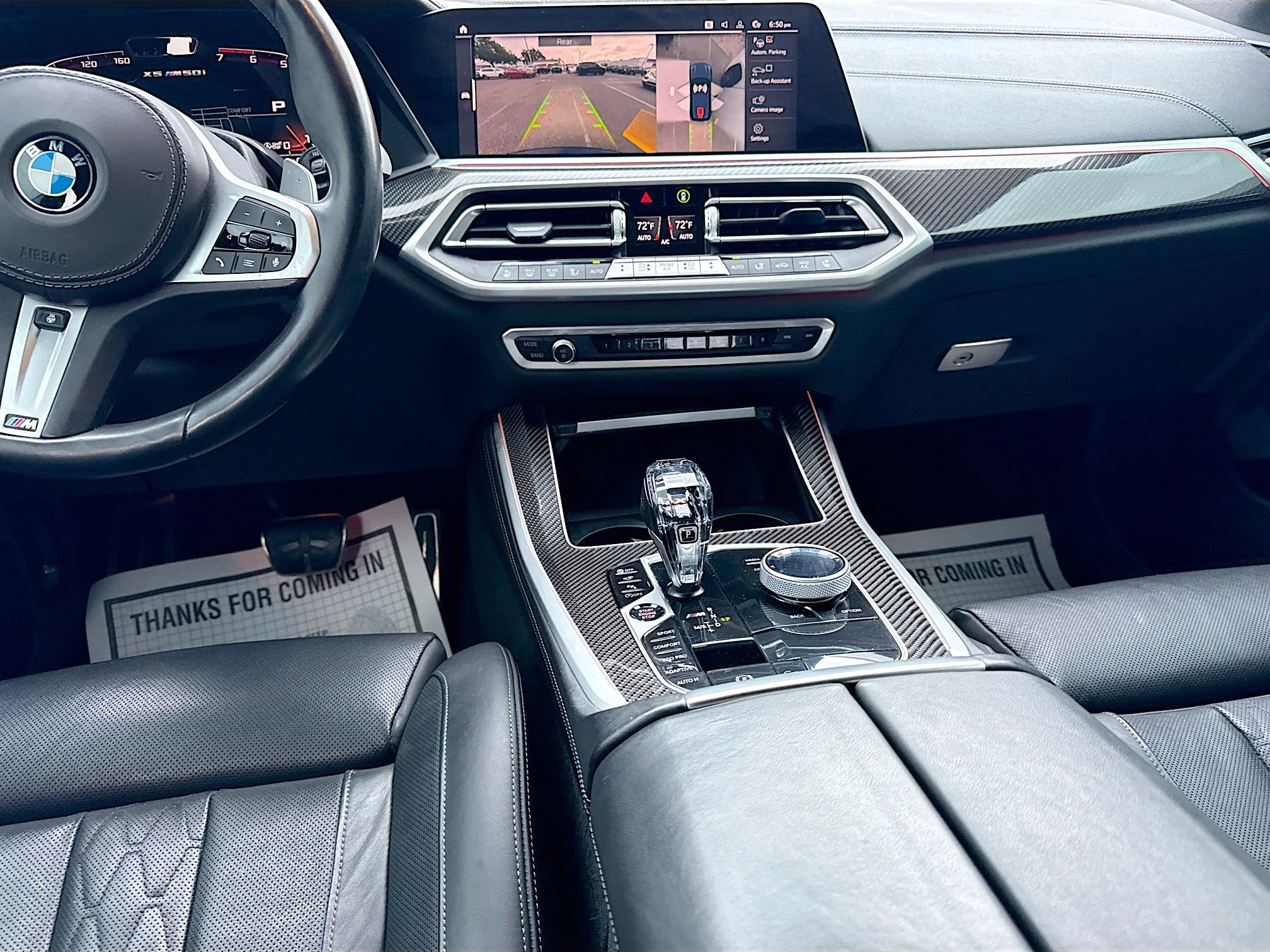 Used 2021 Carbon Black Metallic BMW M50i image 20