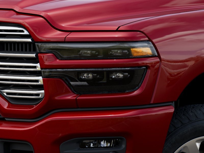 New 2027 Molten Red Pearl-Coat Exterior Paint RAM Laramie image 10