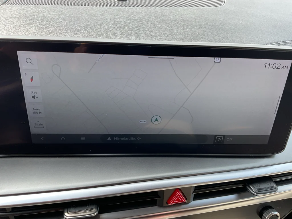 Used 2025 Mineral Blue Kia EX image 18
