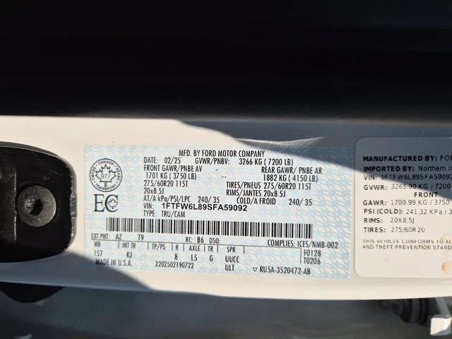 Used 2025 White Ford King Ranch image 25