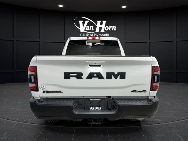 Used 2023 Bright White Clearcoat Ram Rebel image 4