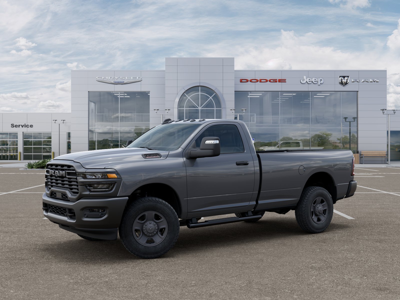 New 2026 Ceramic Gray Clear-Coat Exterior Paint RAM Tradesman image 17