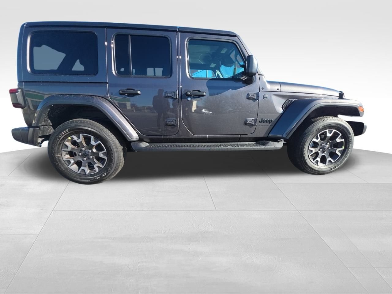 New 2026 Granite Crystal Metallic Clear-Coat Exterior Paint Jeep Sahara image 7