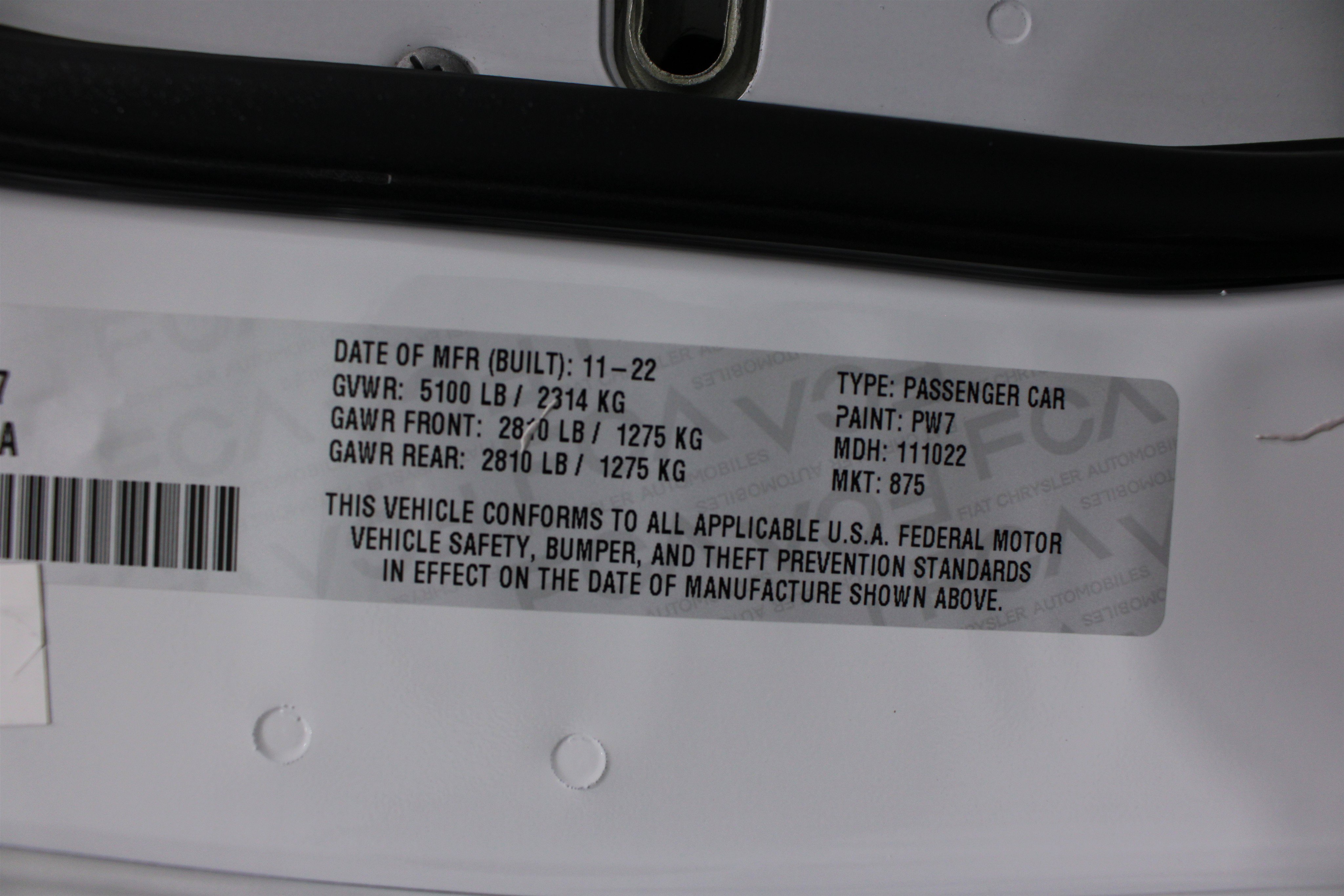 Used 2022 White Knuckle Clearcoat Dodge GT image 34