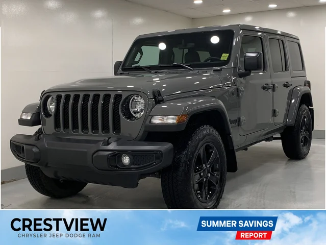 2023 Jeep Wrangler Sahara Altitude * Leather *