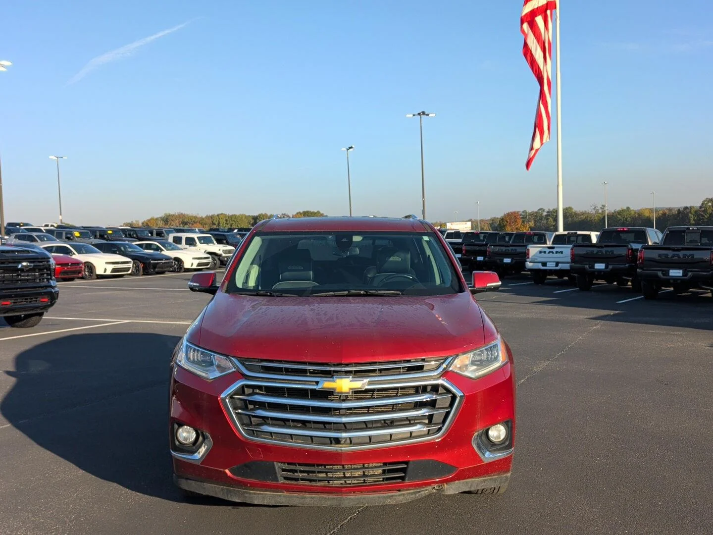 Used 2020 Cajun Red Tintcoat Chevrolet High Country image 8