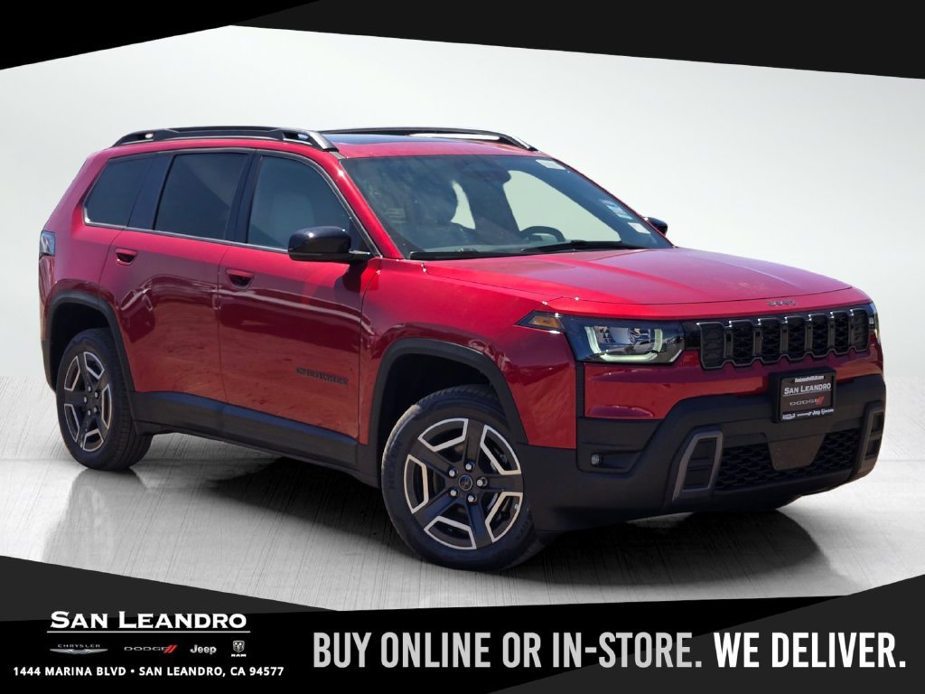 New 2026 Red Hot Pearl-Coat Exterior Paint Jeep Limited image 1