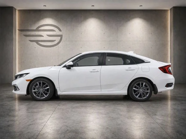 Certified Used 2020 Platinum White Pearl Honda EX image 8