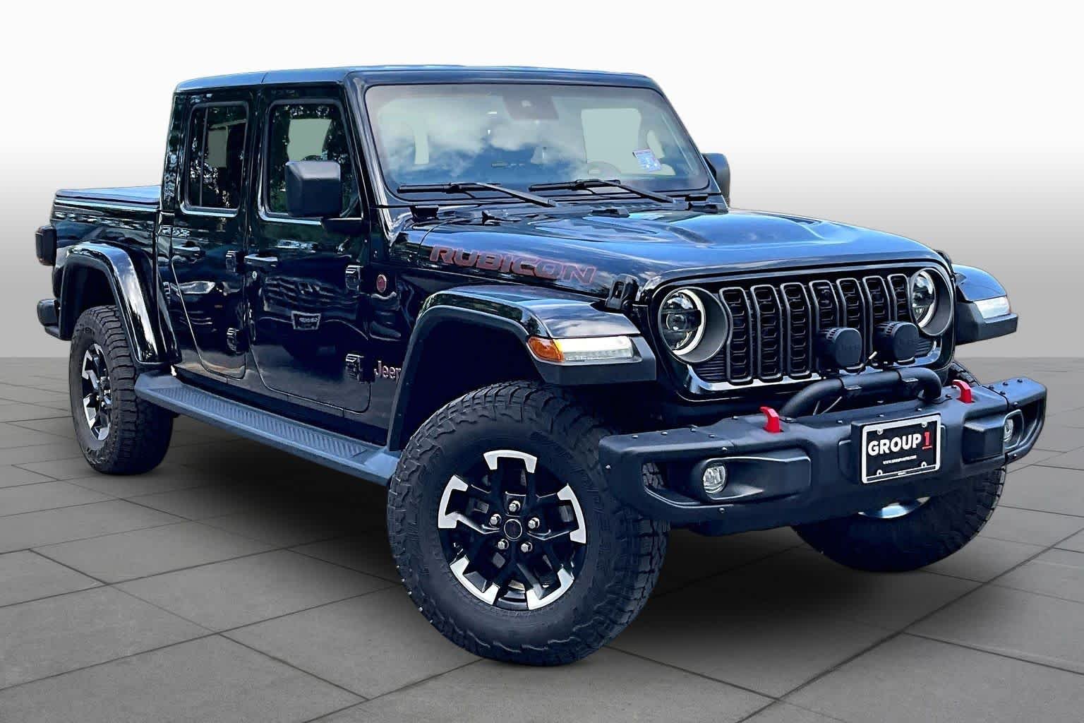 Used 2024 Black Clearcoat Jeep Rubicon X image 3